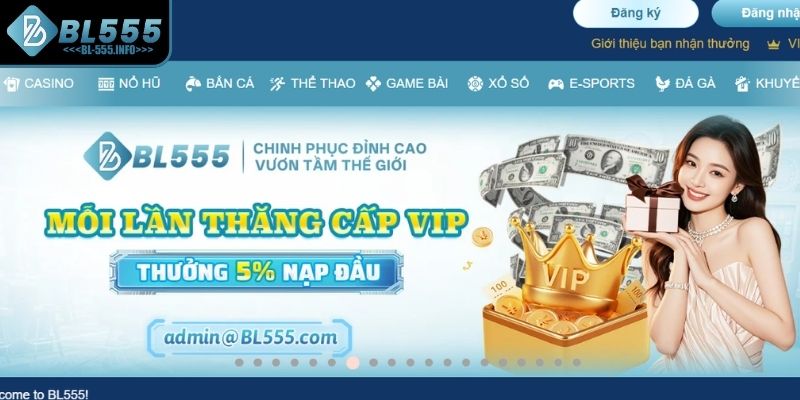 Khuyến mãi BL555 cho hoạt động đặt cược